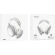 HEADPHONES BLUETOOTH  ESD15 MAX ΜΕ ΜΙΚΡΟΦΩΝΟ SILVER ΜΕ MICRO SD